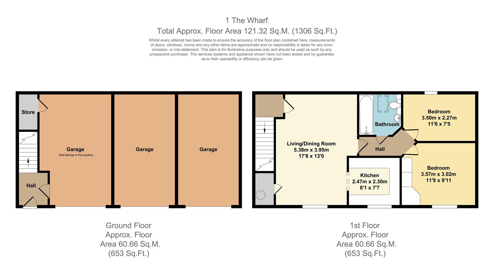 Property details for The Wharf, ShipstononStour Asking Price £205,000